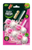 Master FRESH подвесной блок д/унитаза DUO EFFECT 800 смываний 5в1 формула GOLD САКУРА, 2шт