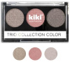 Тени KIKI Shadow Trio Collection Color 104 Оливковковый, Корица, Бежево-коричневый